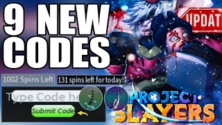 ✨NEW✨PROJECT SLAYERS CODES  CODES FOR PROJECT SLAYERS  ROBLOX PROJECT SLAYER CODES [upl. by Braca]