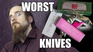 The Worst Knives I Owned  Featuring the Eye of the FISHY ABYSS [upl. by Greenwell981]