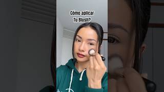 4 formas de aplicar tu blush en polvo Tutorial para aplicar rubor makeup howto beauty rubor [upl. by Dorren374]