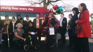 Shaftesbury High School  Donate New Mini bus pt 2 [upl. by Robena188]