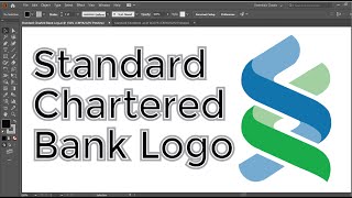 Standard Chartered Bank Logo Design  grafix designs tutorial bangla  Logos  Logo Design [upl. by Sadnac]