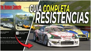 GUIA COMPLETA DE LAS MISIONES DE RESISTENCIAS THE HUMAN COMEDY  GRAN TURISMO 7 [upl. by Isyad]