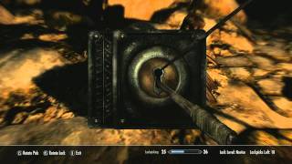 SKYRIM How Tos  Lockpicking [upl. by Chloette]