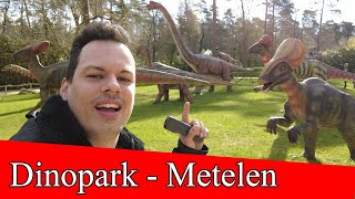 DinoZoo Metelen  Rundgang Spielplätze Dinosaurier Essen Fazit vom Dinopark [upl. by Rolyab]