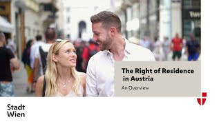 The right of residence in Austria  overview [upl. by Asilat]