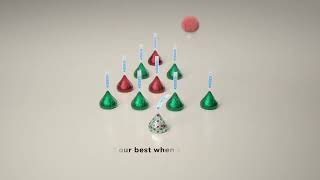 Hershey Kisses Christmas Get The Bells Together Commercial [upl. by Melc557]