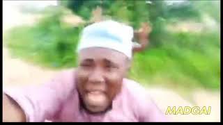 african guy running away from tribe member but with sponge bob music [upl. by Aik]