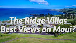 The Ridge Villas Kapalua Condos For Sale from Maui Real Estate Agent Eric West [upl. by Lurette]