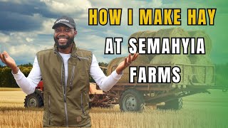 The SHOCKING Truth About HAY PRODUCTION at Semanhyia Farms Farming In Africa [upl. by Karlen]