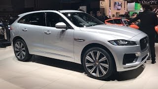 Jaguar FPace S 2017 In detail review walkaround Interior Exterior [upl. by Bevers]