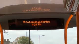 75 to Lewisham Station [upl. by Sanoj]