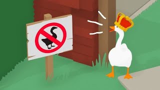 Ya duck pagle hai 😵‍💫🤣untitled goose game part1 [upl. by Madi539]