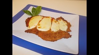 COTOLETTE DI POLLO AROMATICHE CON MOZZARELLA  Ricetta gustosa  Le ricette di zia Franca [upl. by Ydur]