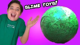 Giant SLIME SURPRISE EGG with Toys Inside and Flarp Putty [upl. by Eads]