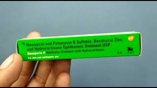 Neosporin H Ointment  Neosporin H Eye Ointment  Neosporin H Ointment Uses Side effects benefits [upl. by Dorraj]