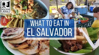 El Salvador What to eat in El Salvador [upl. by Rellek]