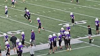 Cedar Valley Middle School Football Game Team A 10162023 [upl. by Brittni]