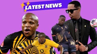 Andile Mpisane brags about Royal AM Kaizer Chiefs star Lebogang Manyama turns 34 [upl. by Kinsman]