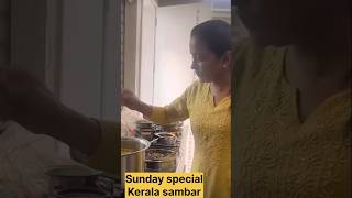 Kerala special sambar prepared by Suma akkashorts ytshorts trending viral food cooking sambar [upl. by Nuhsar]