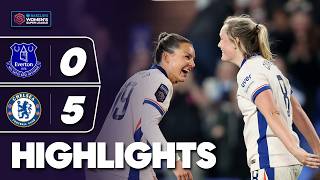 5️⃣ Consecutive Wins Chelsea Remain Unbeaten  Everton v Chelsea Highlights  Barclays WSL 202425 [upl. by Delinda]