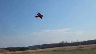 H9 Pitts S2b fun flight in the wind [upl. by Eatnoled]