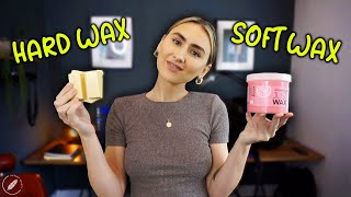 What wax should you be using Hard wax or Soft wax tutorial [upl. by Lizbeth]