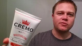 CREMO SHAVE CREAM AND   A SHOUT OUT [upl. by Struve106]