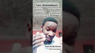 LES RESONATEURS Prof Alcide Derson [upl. by Salokin]