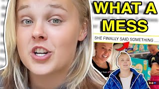 JOJO SIWA ADDRESSES THE DRAMA pregnant rumors [upl. by Arem]