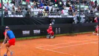 Official Fed Cup Highlights Sara Errani ITA v Petra Kvitova CZE [upl. by Ariahaj448]