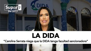 Carolina Serrata niega la DIDA tenga facultad sancionadora [upl. by Theodor]