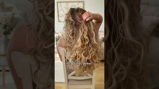 Méthode de la double gelée 💫 cheveux curlyhair [upl. by Vinny]