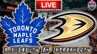 Toronto Maple Leafs vs Anaheim Ducks LIVE Stream Game Audio  NHL LIVE Stream Gamecast amp Chat [upl. by Siva189]