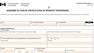 Le guide pour remplir vos demandes de visa travailleursétudiants  Formulaire IMM 5257 [upl. by Gasperoni]