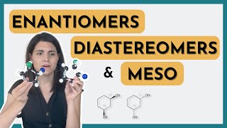 Stereoisomers Enantiomers Diastereomers and Meso Compounds [upl. by Player264]