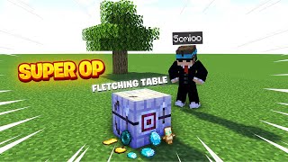 Minecraft But there are Custom Fletching Tables [upl. by Sisto652]