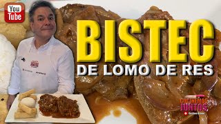 Como hacer un BISTEC DE RES  facil y rapido [upl. by Babb15]