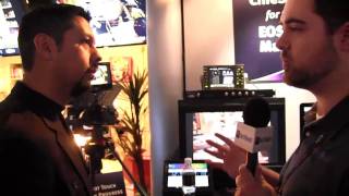 NAB 2011 Technicolor CineStyle Free picture style preset for Canon 5D MkII [upl. by Reffinej]