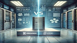 Обзор и настройка гипервизора ProxMox VE сравнение с гипервизором VMWare ESXi [upl. by Ninehc]