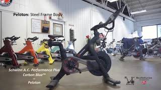 Schwinn AC Performance Plus VS Peloton Exercise Indoor Bike Review amp Comparison [upl. by Ishmul213]