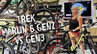 TREK Marlin 6 Generation 3 Vs Generation 2 [upl. by Yvad]