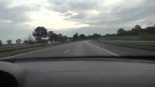 My E66 760Li flatout on the German autobahn [upl. by Yrrehc]