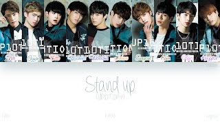 KANROMENG UP10TION 업텐션  Stand up Color Coded Lyrics [upl. by Andaira]