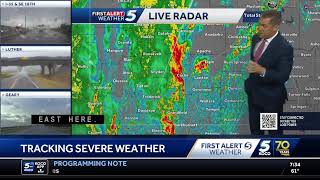 Tracking storms in Oklahoma [upl. by Deach469]