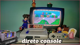 Jogando Jogos Aleatório Direto Console Super Nintendo [upl. by Rhodes]