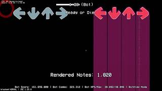 FNF  BLOCKED FOREVER CHARTED 2627809 NOTES [upl. by Ahcilef]