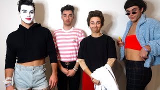 DRESSING UP AS EACHOTHER ft Dolan Twins amp James Charles [upl. by Reteid]