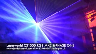 laserworld cs1000 rbg mk2  Phase One DJ Store [upl. by Isia]