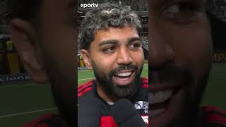 GABIGOL CONFIRMA QUE ESTÁ FORA DO FLAMENGO PARA 2025  COPA DO BRASIL  shorts  sportv [upl. by Aniez432]