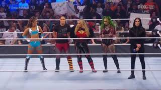 Sonya DeVille Introduces Team SmackDown [upl. by Jobe121]